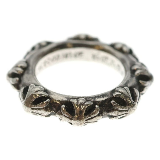 Chrome Hearts Cross Band Silver Ring