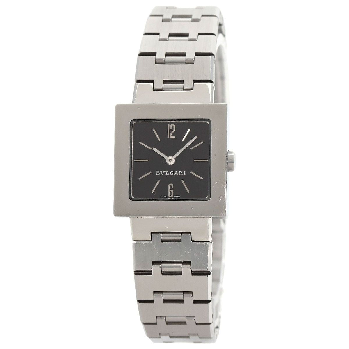 Bvlgari Watch SS Black