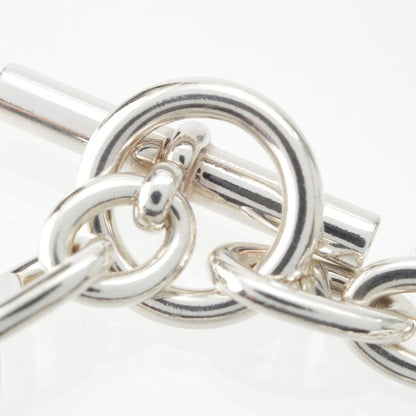 Hermes Chaine D'ancre TGM 12 Pieces Bracelet Accessories Ag925 Silver 1126g