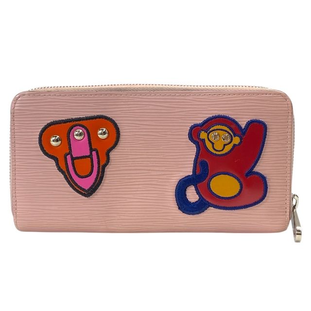 Louis Vuitton M63377 LV Stories Epi Zippy Wallet Round Zipper Long Wallet
