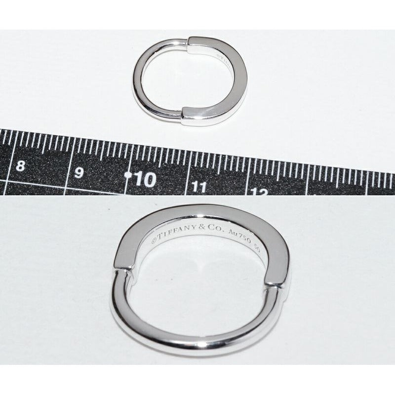 Tiffany & Co Ring 18K White Gold Rock — view 5