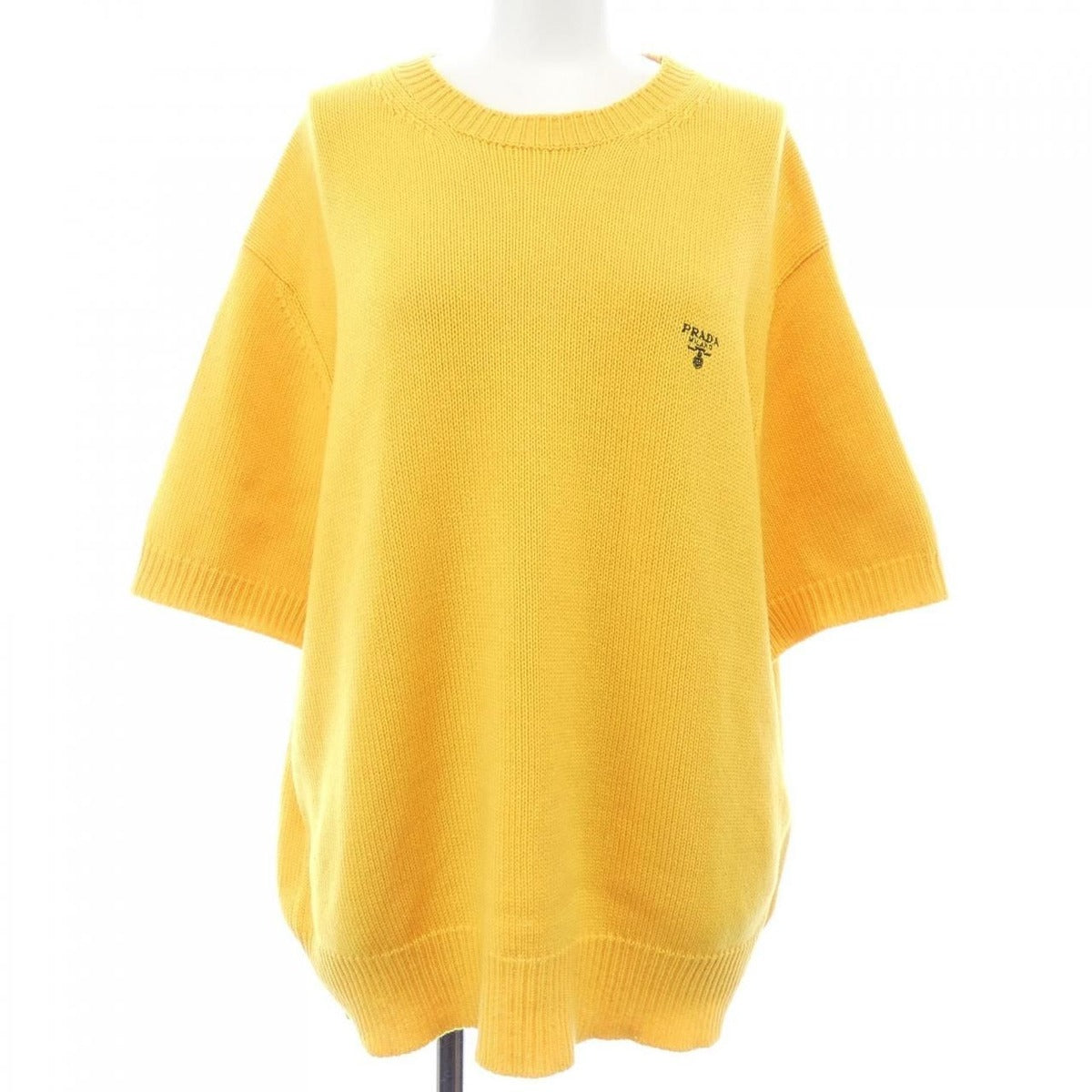 Prada Knit Cashmere Yellow