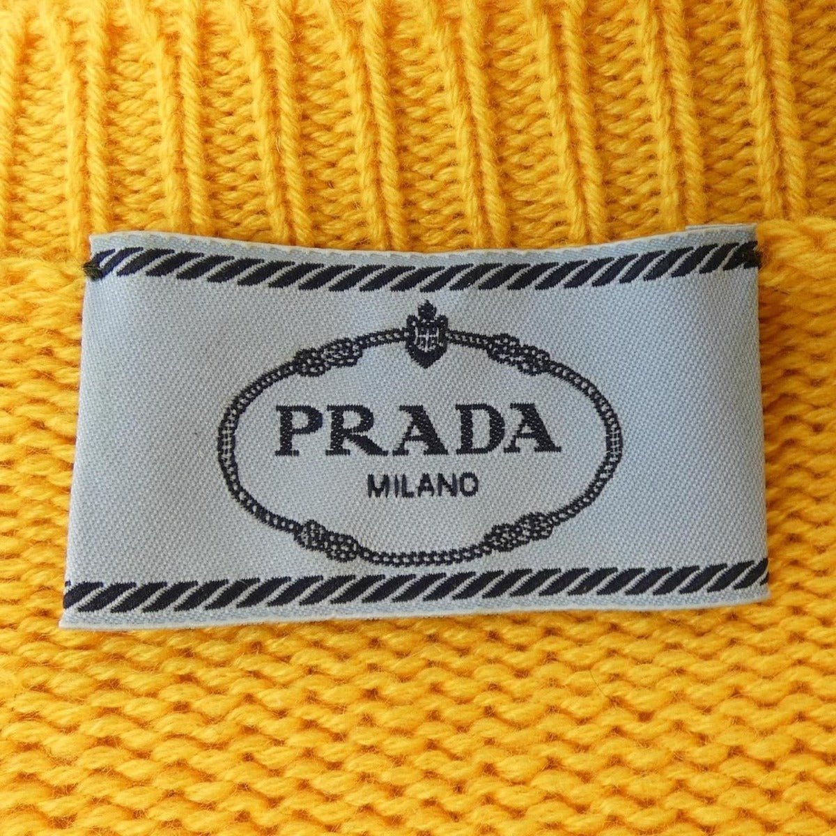 Prada Knit Cashmere Yellow — view 4