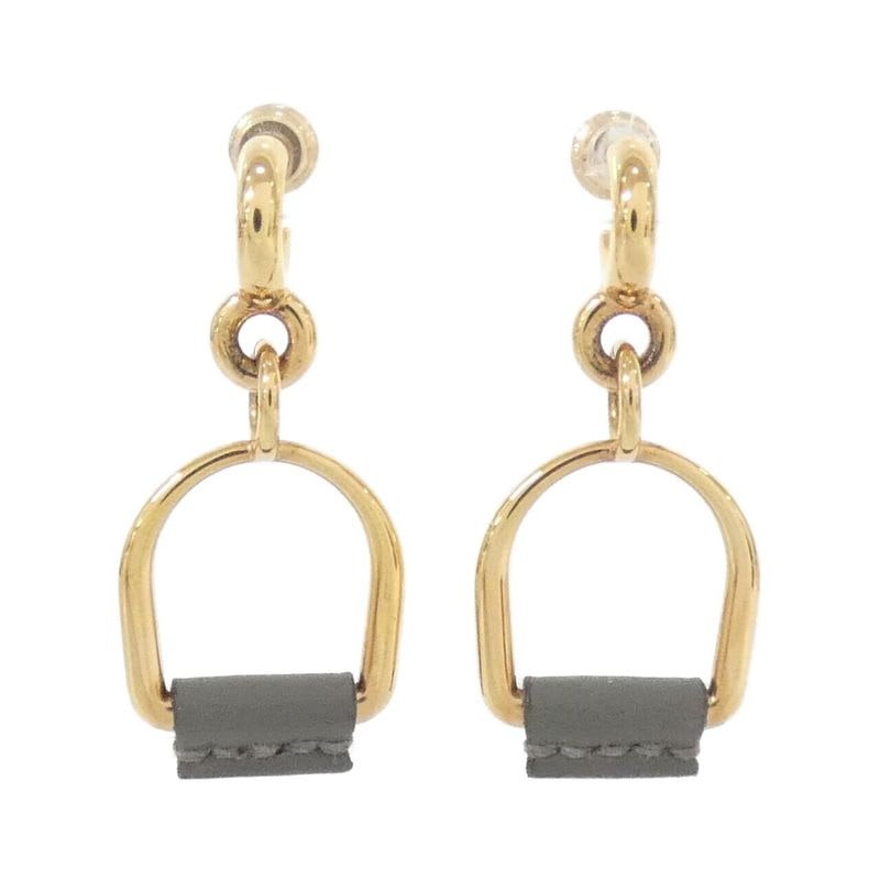 Hermes Eritage Equestre Etrier PM CD Earrings