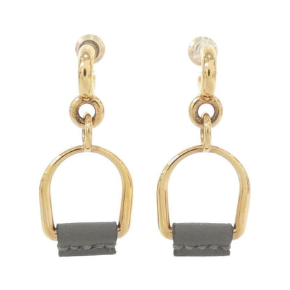 Hermes Eritage Equestre Etrier PM CD Earrings