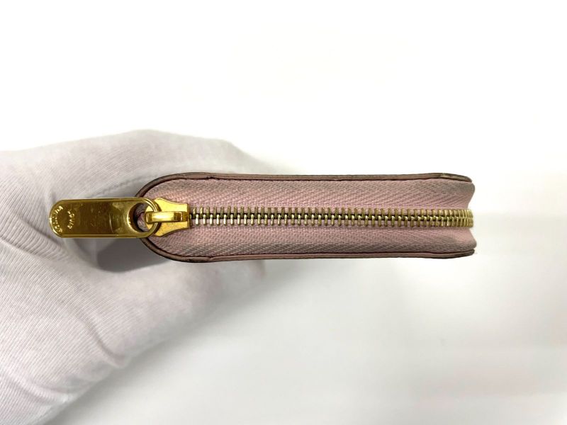 Louis Vuitton Damier Azure Zippy Coin Purse Coin Case Coin Case N60229 Ivory ×