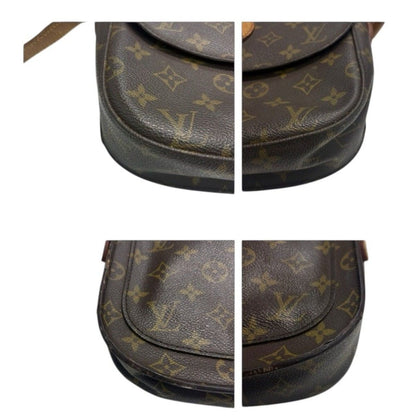 Louis Vuitton Monogram Saint Cloud Brown Gold Leather — view 5