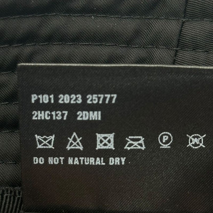 Prada 2023 "re-Nylon" Triangle Logo Bucket Hat Triangle Logo Re-Nylon Bucket
