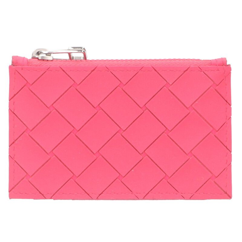 Bottega Veneta Intrecciato Rubber Card Case For Men