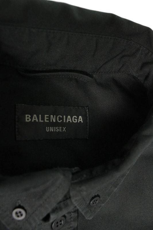Balenciaga 720102 Tnp04 Button Down Cargo Shirt Blouson Men 1