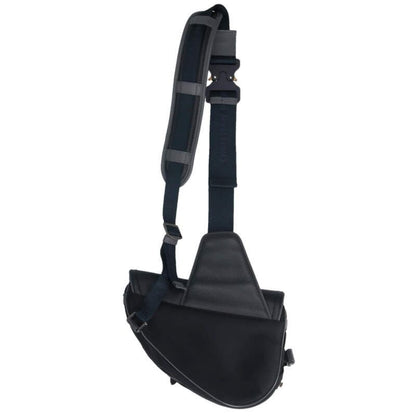 Dior X Sacai Saddle 1adpo246usc Leather Nylon Shoulder Bag Men's