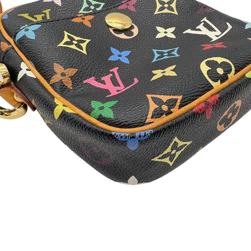 3060 Louis Vuitton Multicolor Monogram Lift M40056 Shoulder Bag LV Noir Black