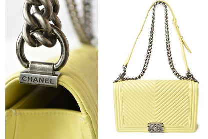 Chanel Chain Shoulder Bag Clutch Bag 2way Chanel Boy Chanel Chablon Lambskin