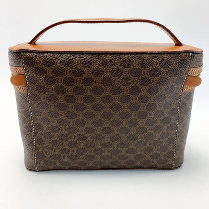 Celine Macadam Pattern Mc96 Makeup Pouch Vanity Bag Ladies