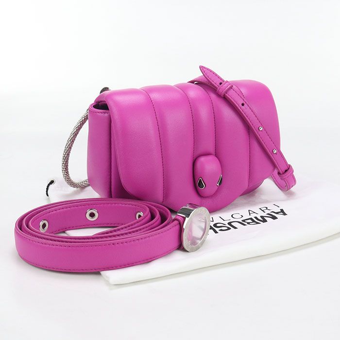 Bvlgari Bulgari Ambush Collaboration 2WAY Serpenti Shoulder Bag Calf Womens