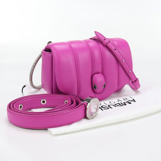 Bvlgari Bulgari Ambush Collaboration 2WAY Serpenti Shoulder Bag Calf Womens