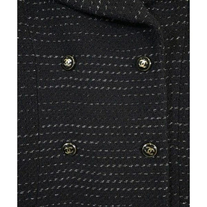 Chanel Coat Black — view 6