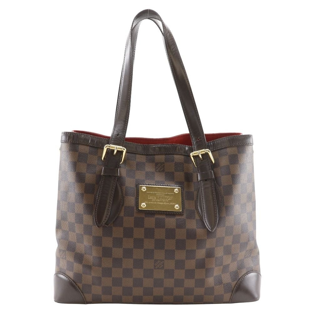 Louis Vuitton Hampstead MM Damier Canvas Brown Tote