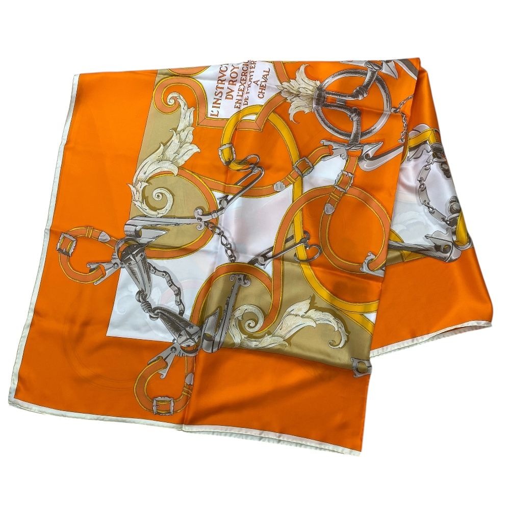Hermes Scarf Carre 140 Large Shawl Linstrvction DV Roy Imperial Silk