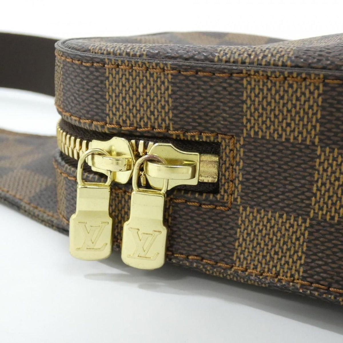 Louis Vuitton Damier Geronimos Shoulder Bag Ebene — view 5