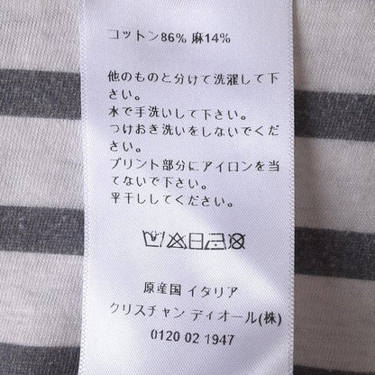 Dior/christian Dior Seventh Sleeve T-shirt Size XS Women - 023t05a4430 Ivory