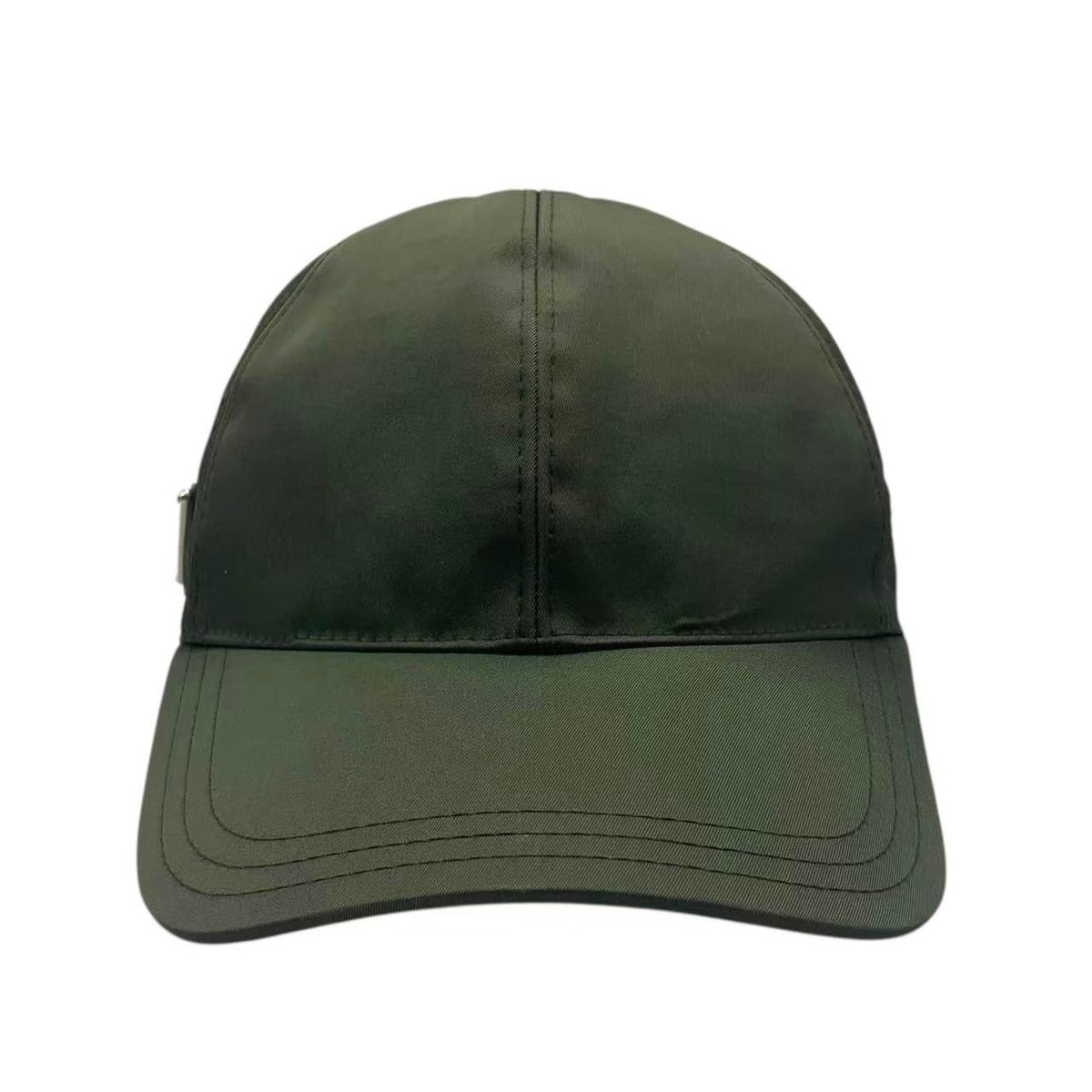 Prada Baseball Cap Hat Re-Nylon Green — view 2