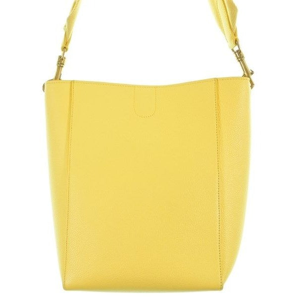 Celine Shoulder Bag Leather Yellow — view 2
