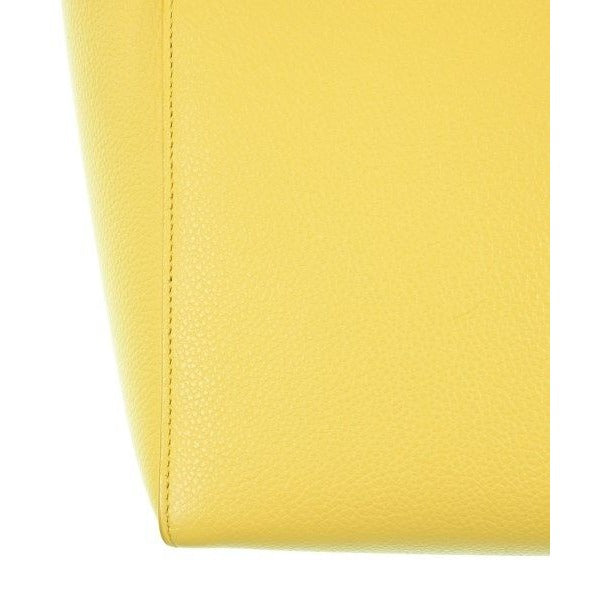 Celine Shoulder Bag Leather Yellow — view 7
