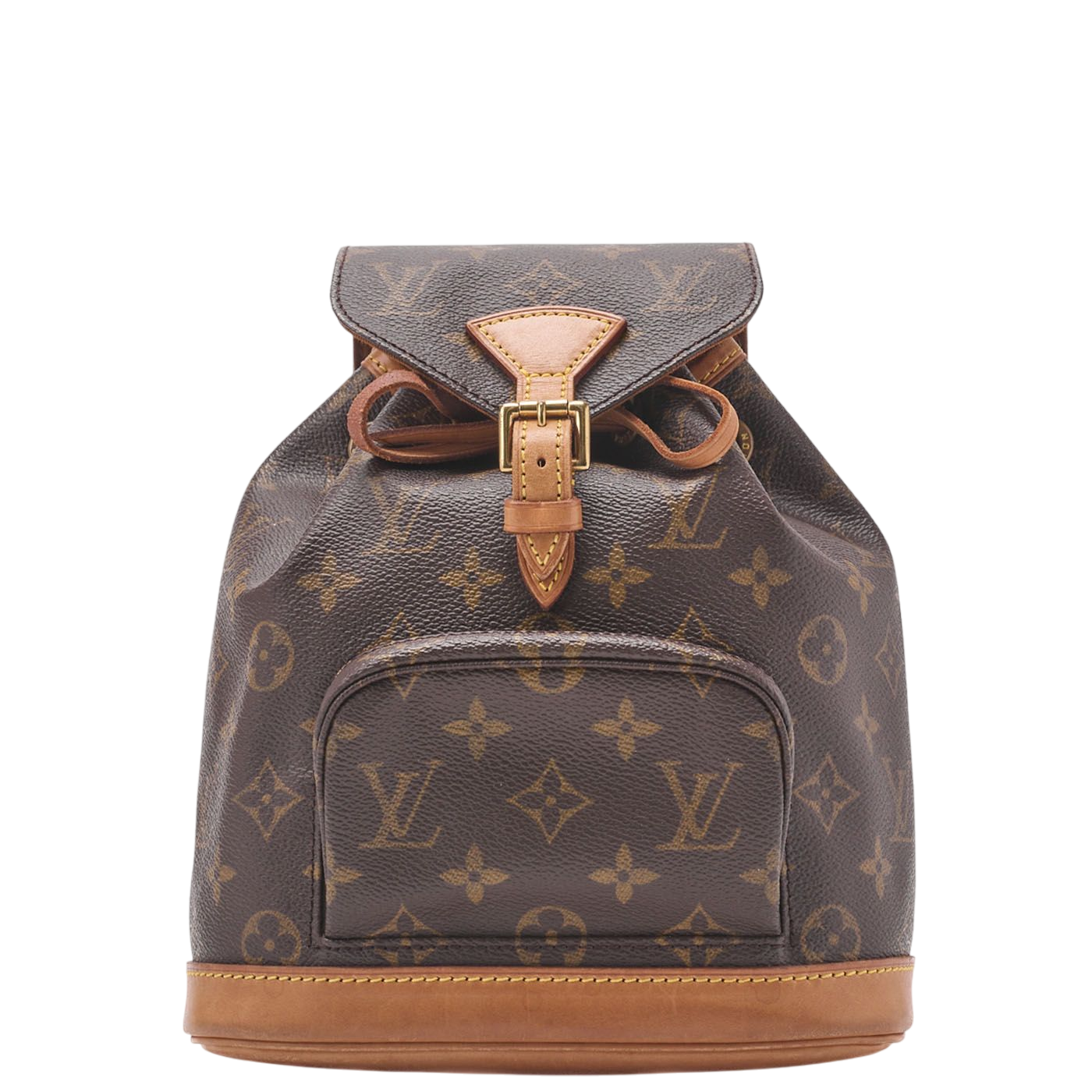 Louis Vuitton Monogram Montsourisー Mini Backpack Brown (gold Hardware) Shoulder