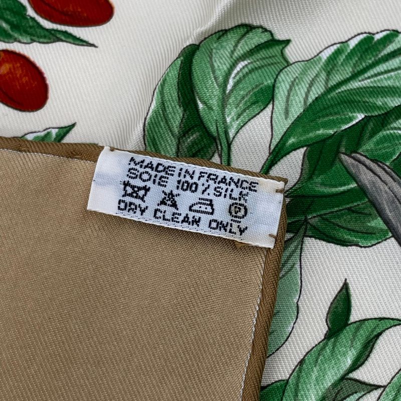 Hermes Carre 90 AU Coeur DES BOIS In The Woods Scarf Silk Blawan