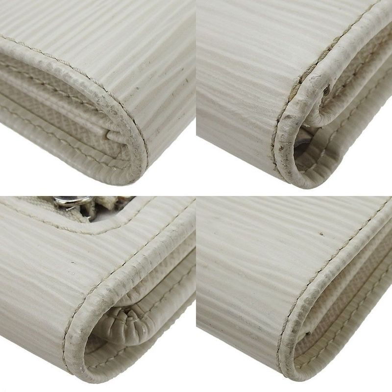 Louis Vuitton Trifold Walletportefeuille And Koalam5801jepi Ivoire White