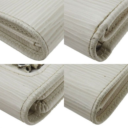 Louis Vuitton Trifold Walletportefeuille And Koalam5801jepi Ivoire White