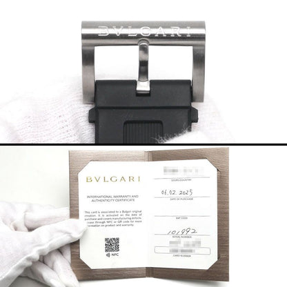 Bulgari Diagono Chronograph Dg42scch Automatic Black Dial