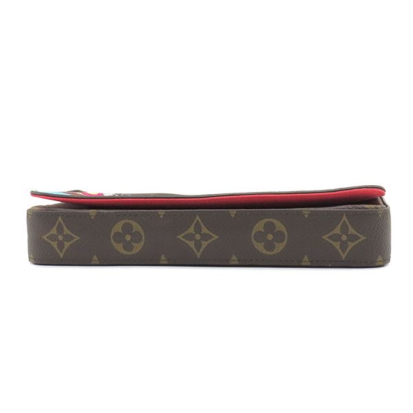 Louis Vuitton Chain Wallet Pochette Felicie Monogram Canvas Monogram Gold