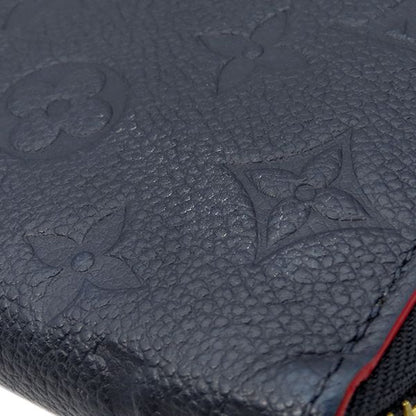 Louis Vuitton Long Wallet Zippy Wallet Monogram Empreinte Marine Rouge Gold