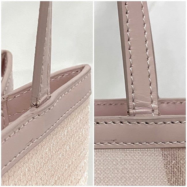 Prada Handbag Pink Lame 1 Bg417