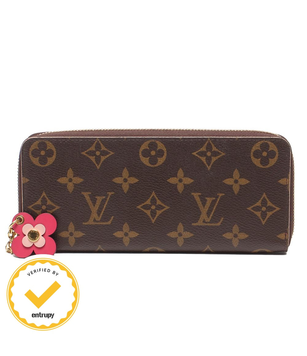 Louis Vuitton Zip Around Wallet Portefeuille Clemence Monogram