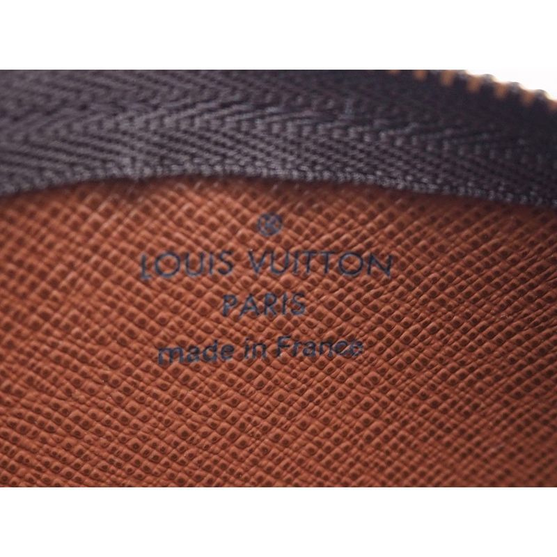 Louis Vuitton Pochette Cles Monogram Canvas Card Key Case Key Case Coin Case
