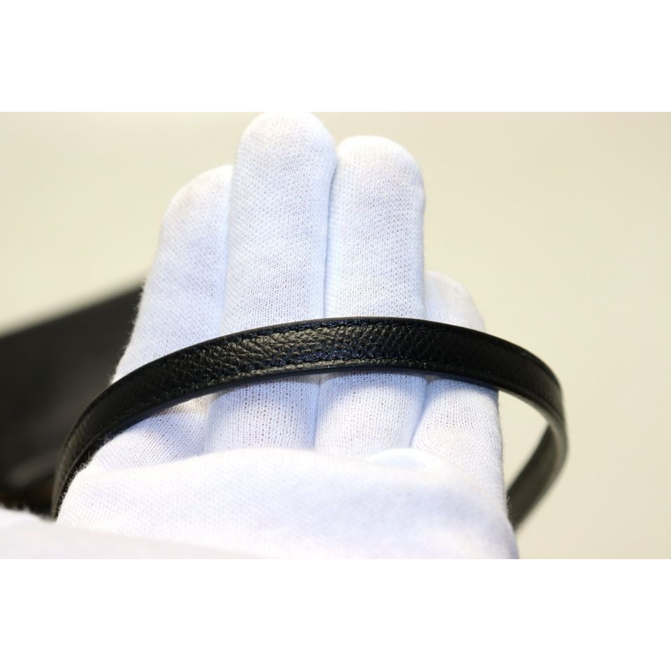 Dior Caro Cdlogo Leather Shoulder Bag Pouch — view 5