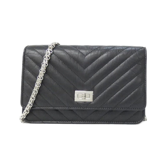 Chanel Chain Wallet Silver