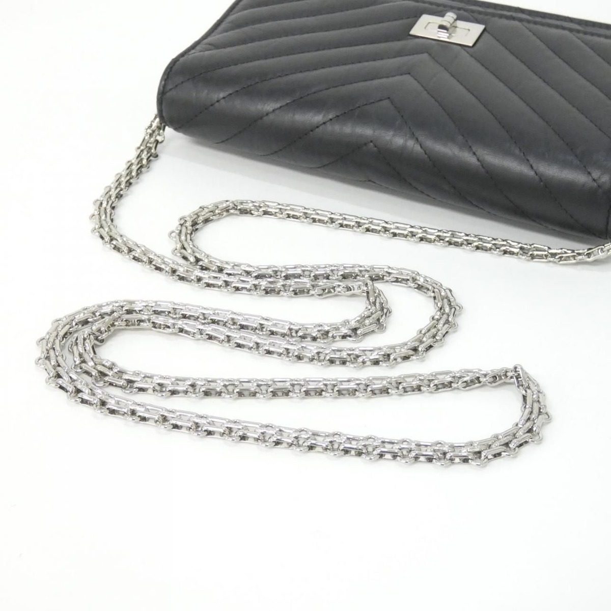 Chanel Chain Wallet Silver — view 5