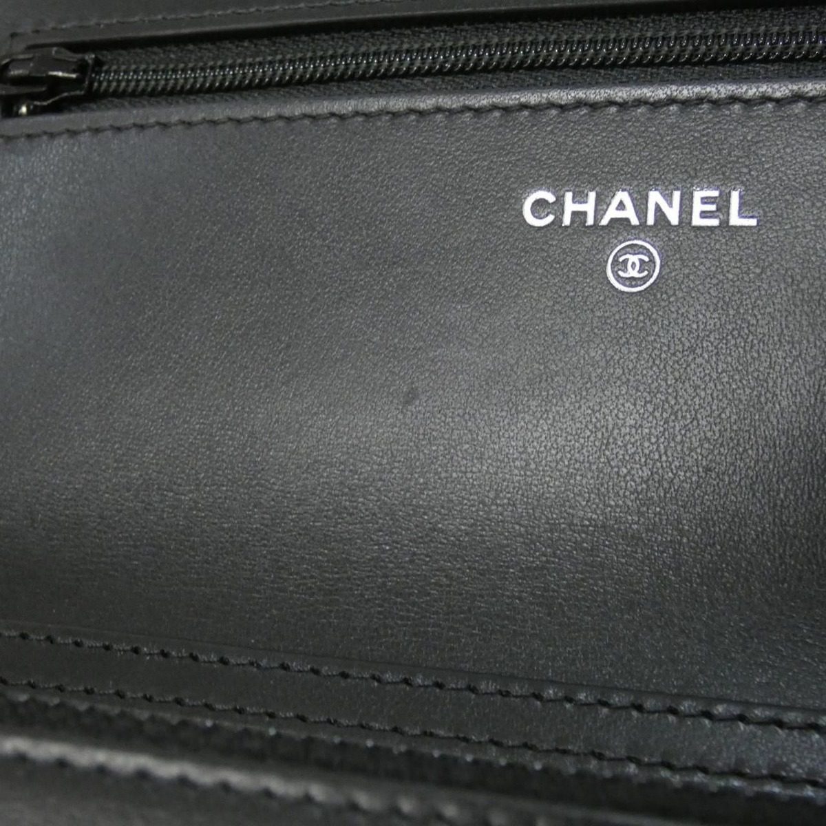 Chanel Chain Wallet Silver — view 7
