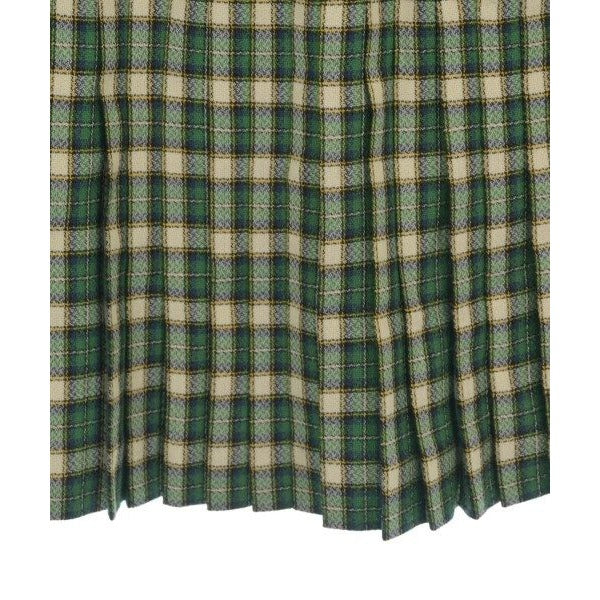 Celine Dress Wool White Green Blue — view 6