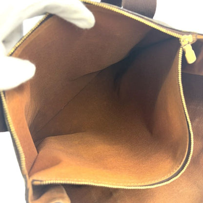 Louis Vuitton Cabas Bobol Damier Ebene Damier Ebene Leather × PVC Brown Tote