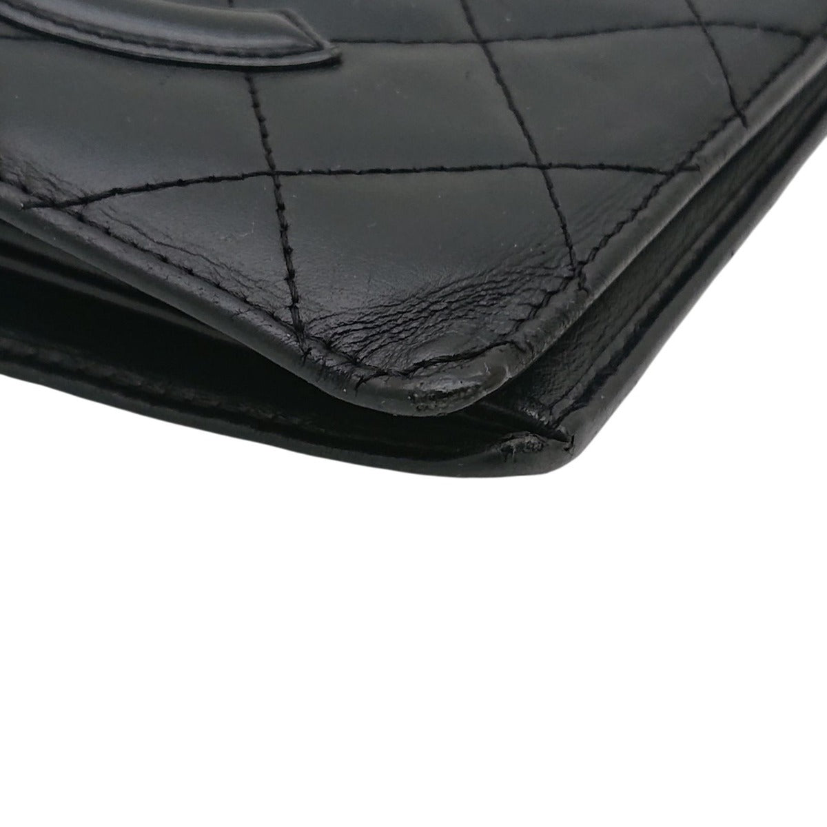 Chanel Cambon Coin Purse Calfskin Black — view 5