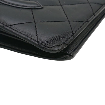 Chanel Cambon Coin Purse Calfskin Black — view 5