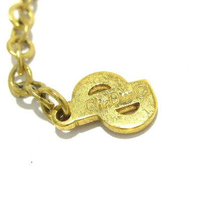 Dior/christian Dior Necklace - Gold CD Motif