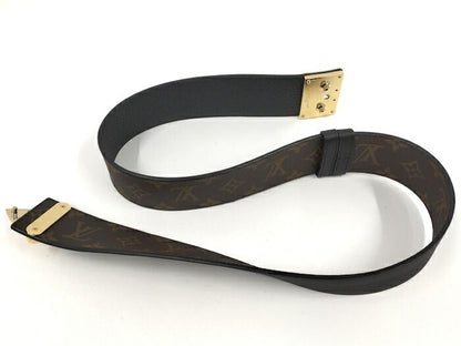 Louis Vuitton Belt S Lock 50mm (197in) Monogram Brown M4103z