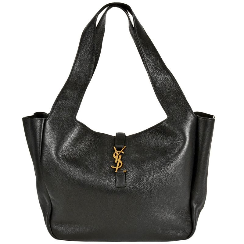 Yves Saint Laurent YVES Saint Laurent Le Saint Cassette Bear Tote Bag Leather