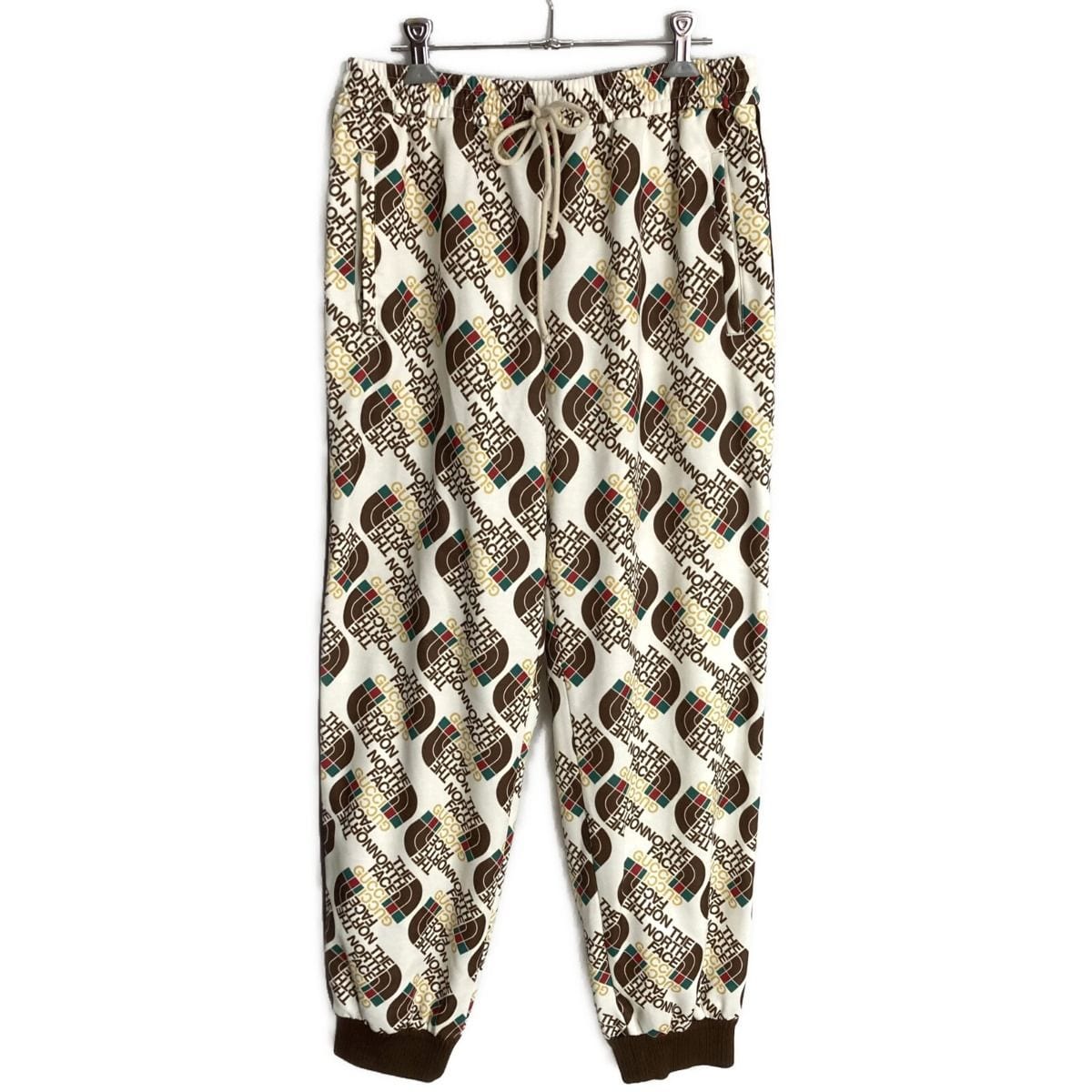 The North Face×Gucci Pants Jogger Pants 651331 Xjdce Beige Size M Ladies Box